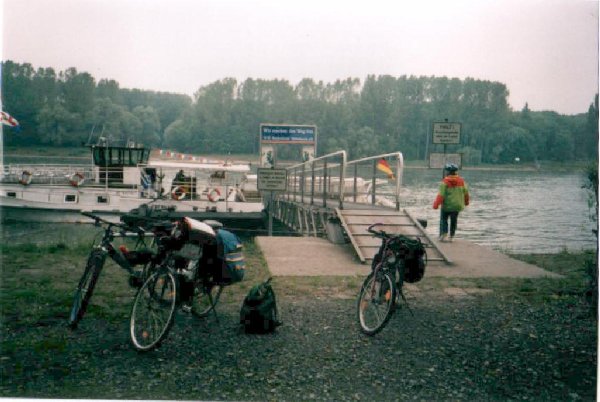 Fahrradfähre in Speyer